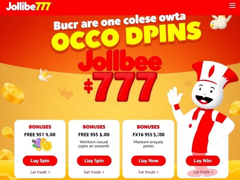 Welcome to jollibee777.com – your ultimate destination for thrilling online gambling games, including live dealers, slots, and real-money tournaments. Explore exclusive promotions and 24/7 support for a secure gaming experience.
